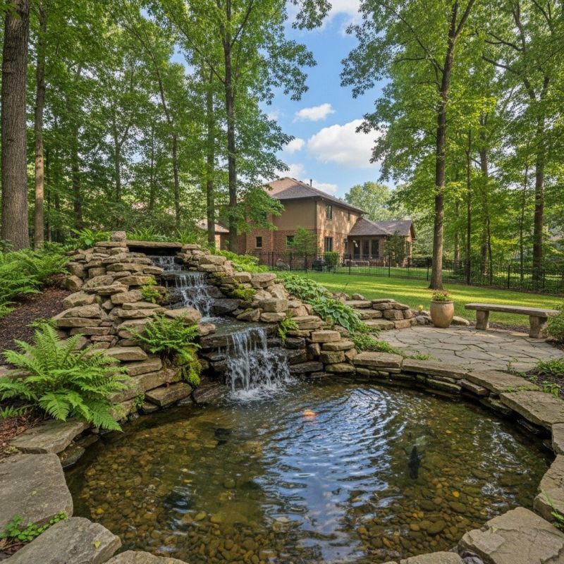 Pond Waterfall Setup